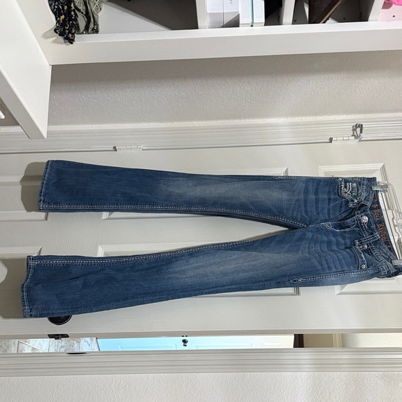 Rock and Roll Abbie boot cut Classic Blue Women's Jeans - Picture 1 of 4